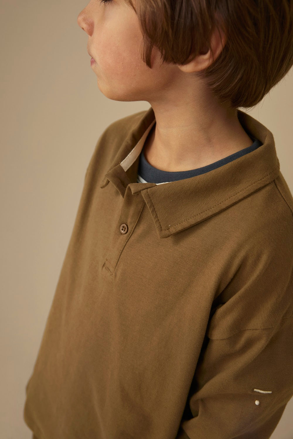 Gray Label - 兒童長袖Polo衫 - Woody