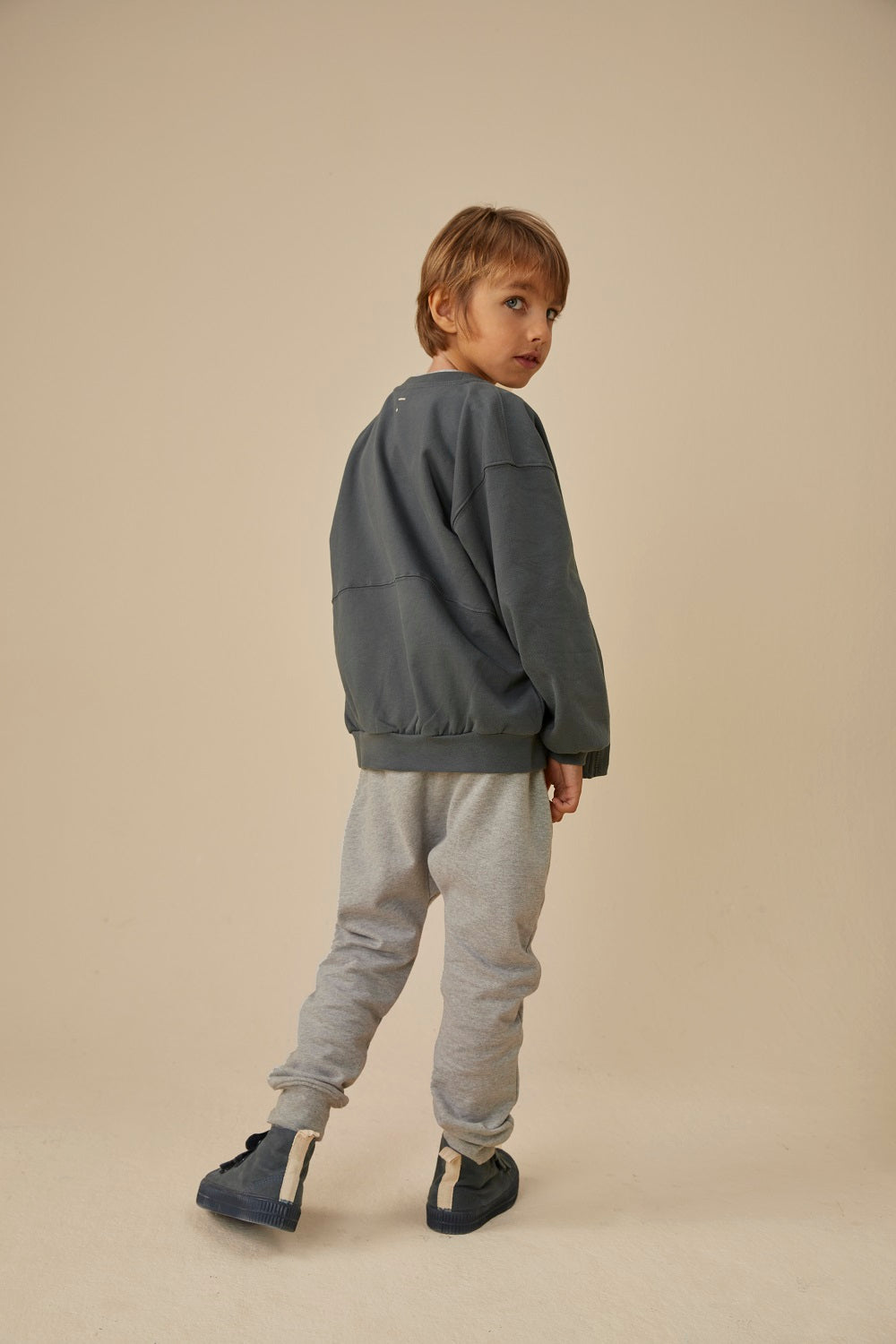 Gray Label - 兒童飛行外套 - Blue Grey