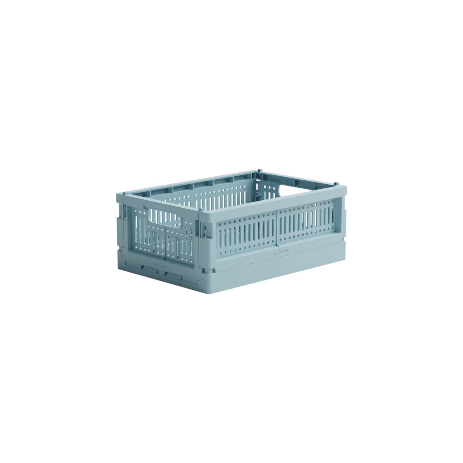 Made Crate - 環保摺疊收納籃 - crystal blue