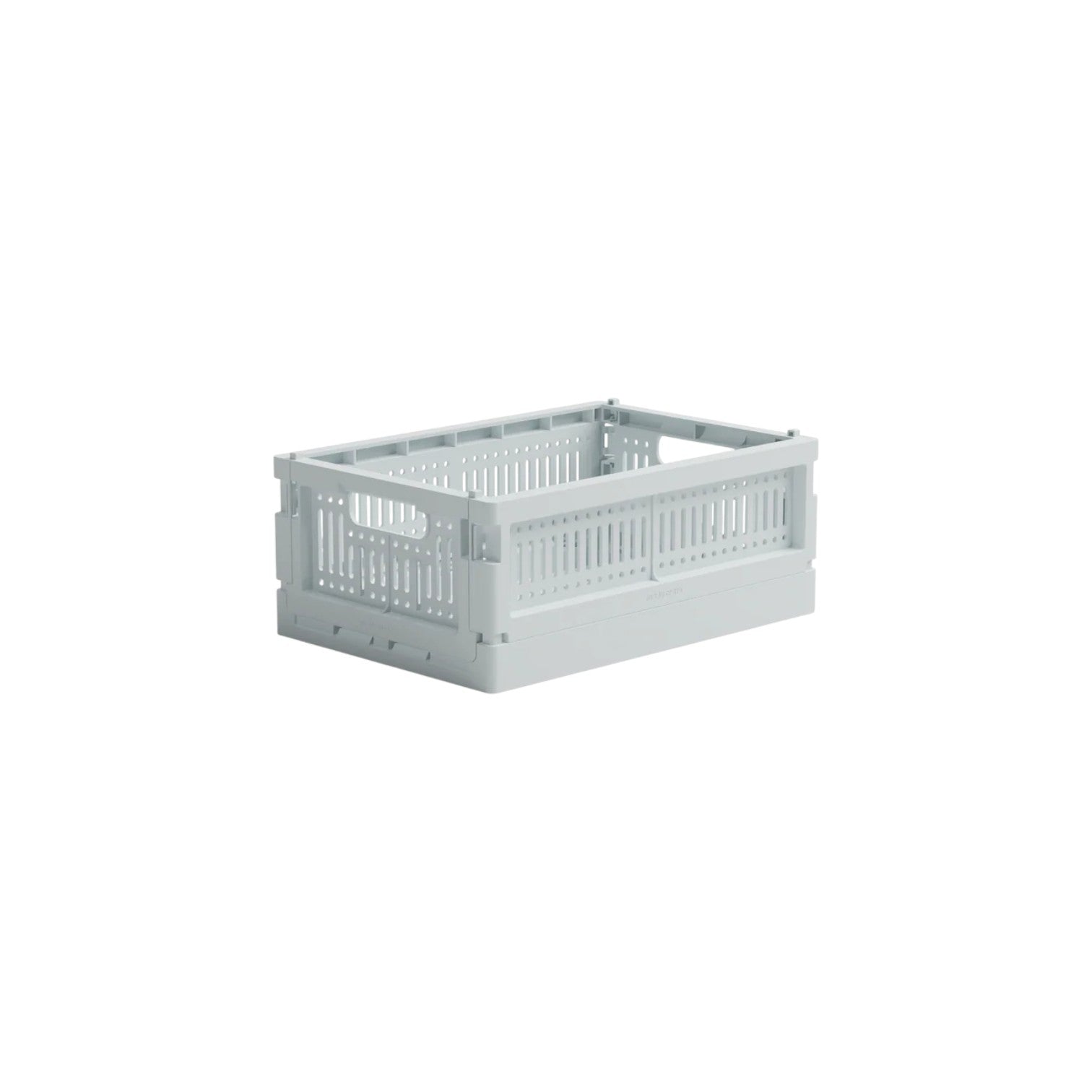 Made Crate - 環保摺疊收納籃 - ice cube blue