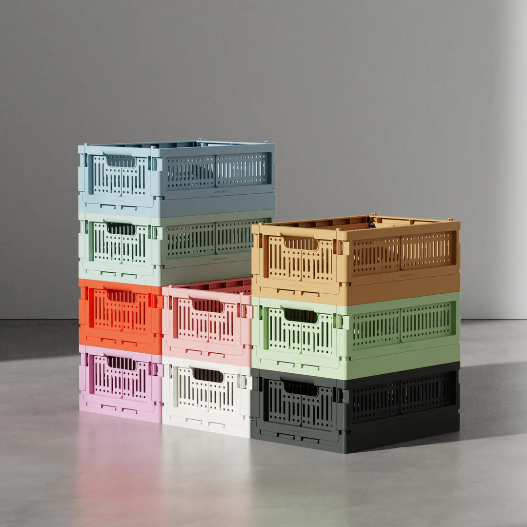 Made Crate - 環保摺疊收納籃 - lilac