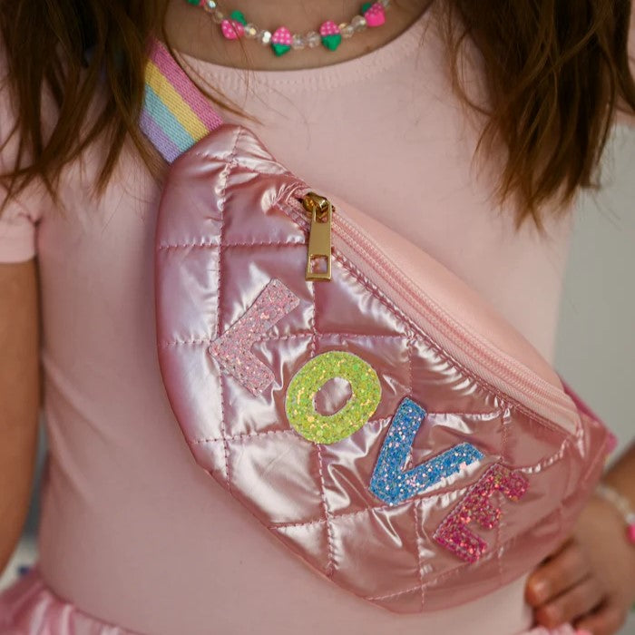 裝扮系列 - LOVE兒童腰包 - Plushie Love