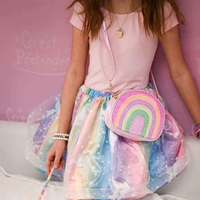 裝扮系列 - 彩虹兒童斜背包 - Rainbow Shine