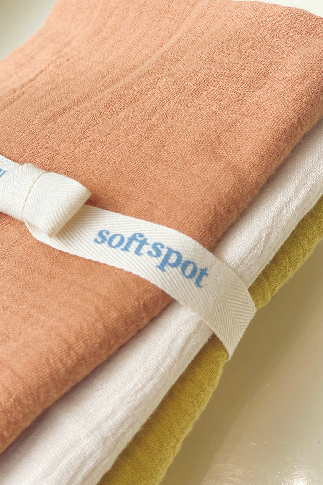 Soft Spot - 有機棉紗多功能餐巾3入組 - Soup