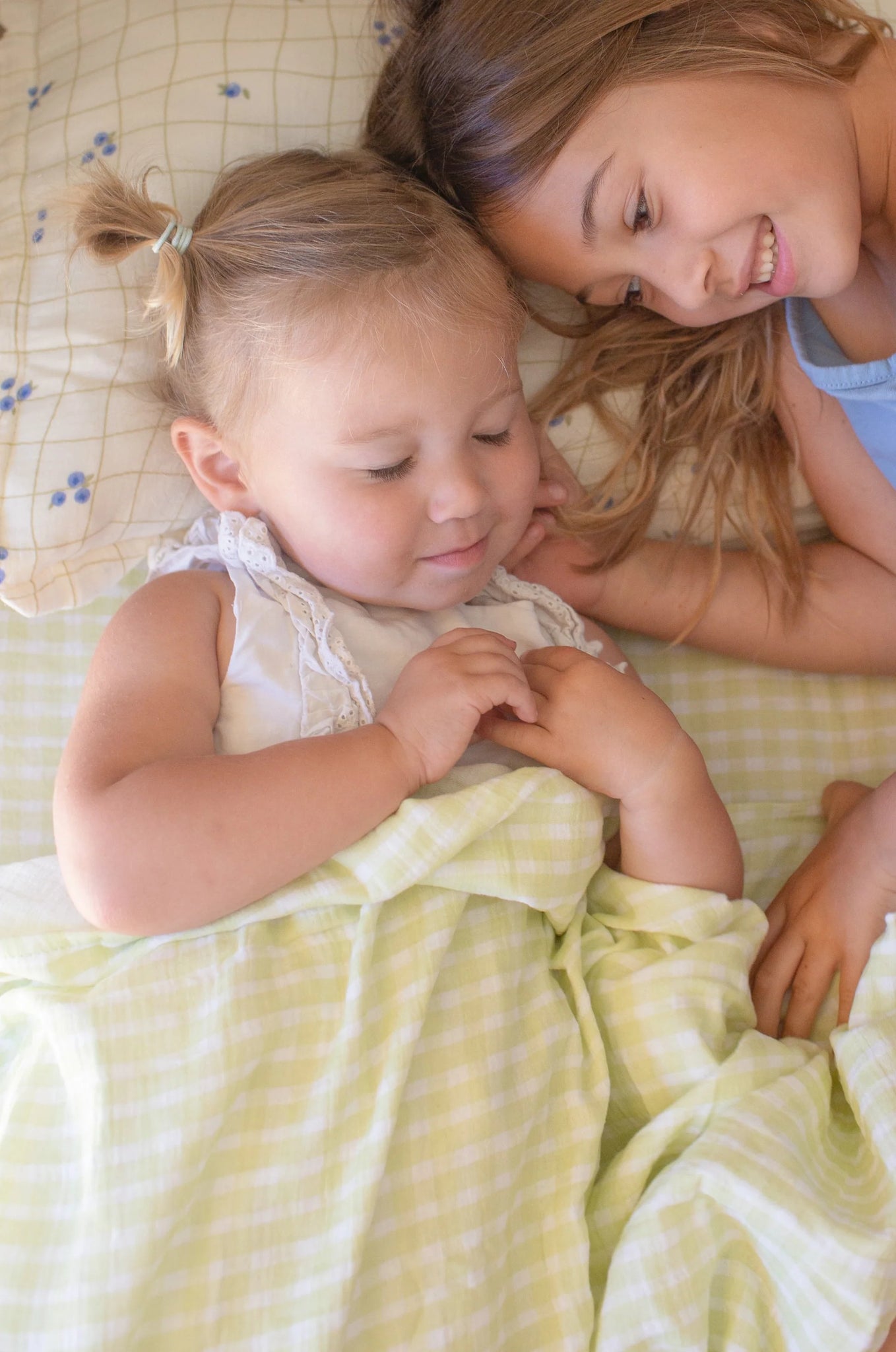 Soft Spot - 有機棉紗布包巾 - Pistachio