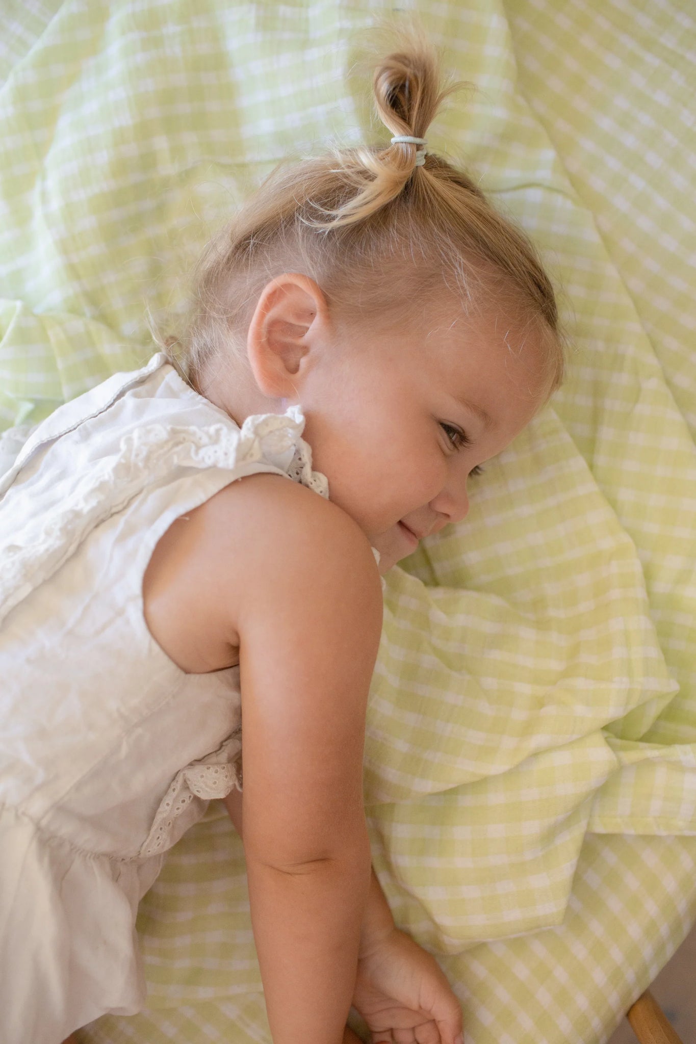 Soft Spot - 有機棉紗布包巾 - Pistachio