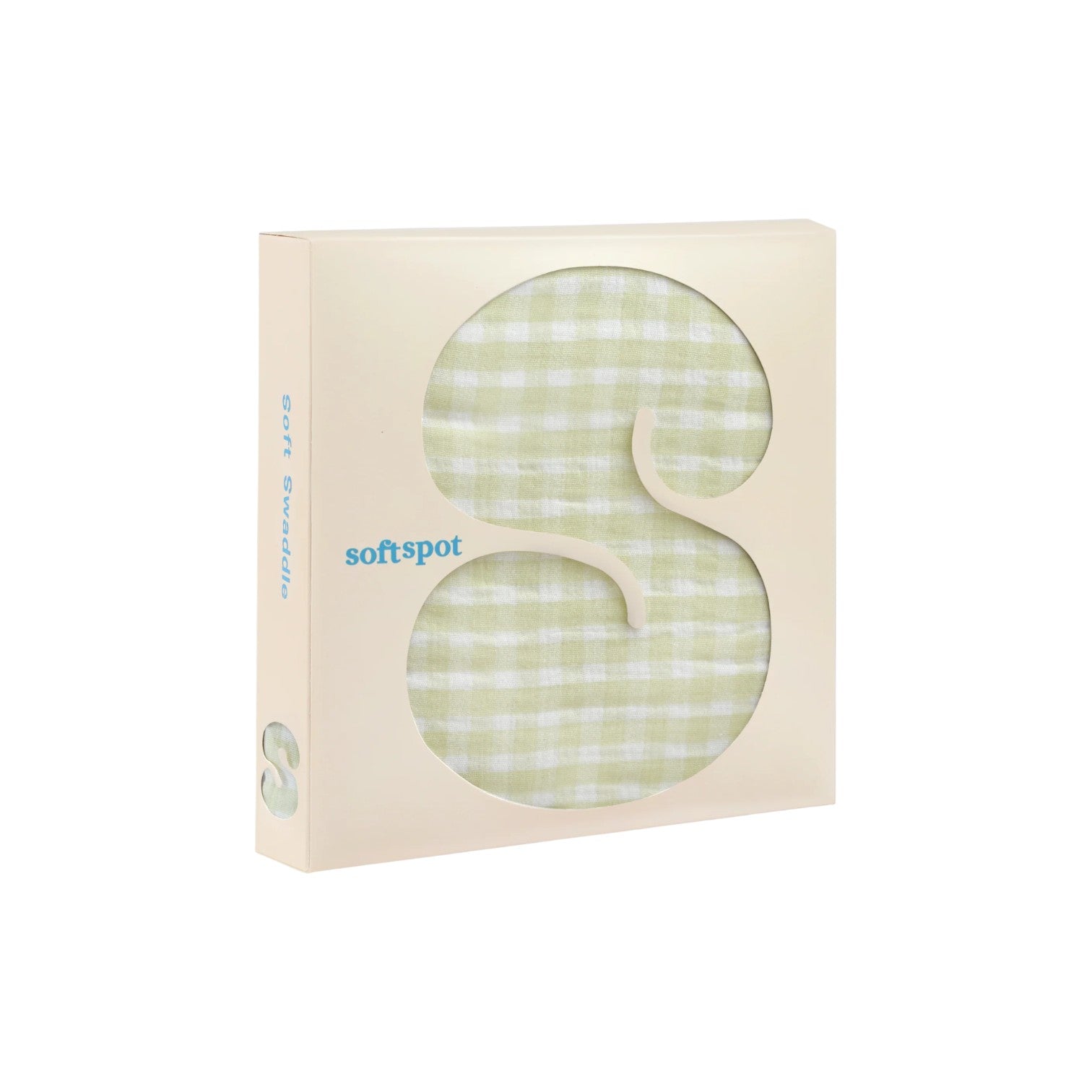 Soft Spot - 有機棉紗布包巾 - Pistachio