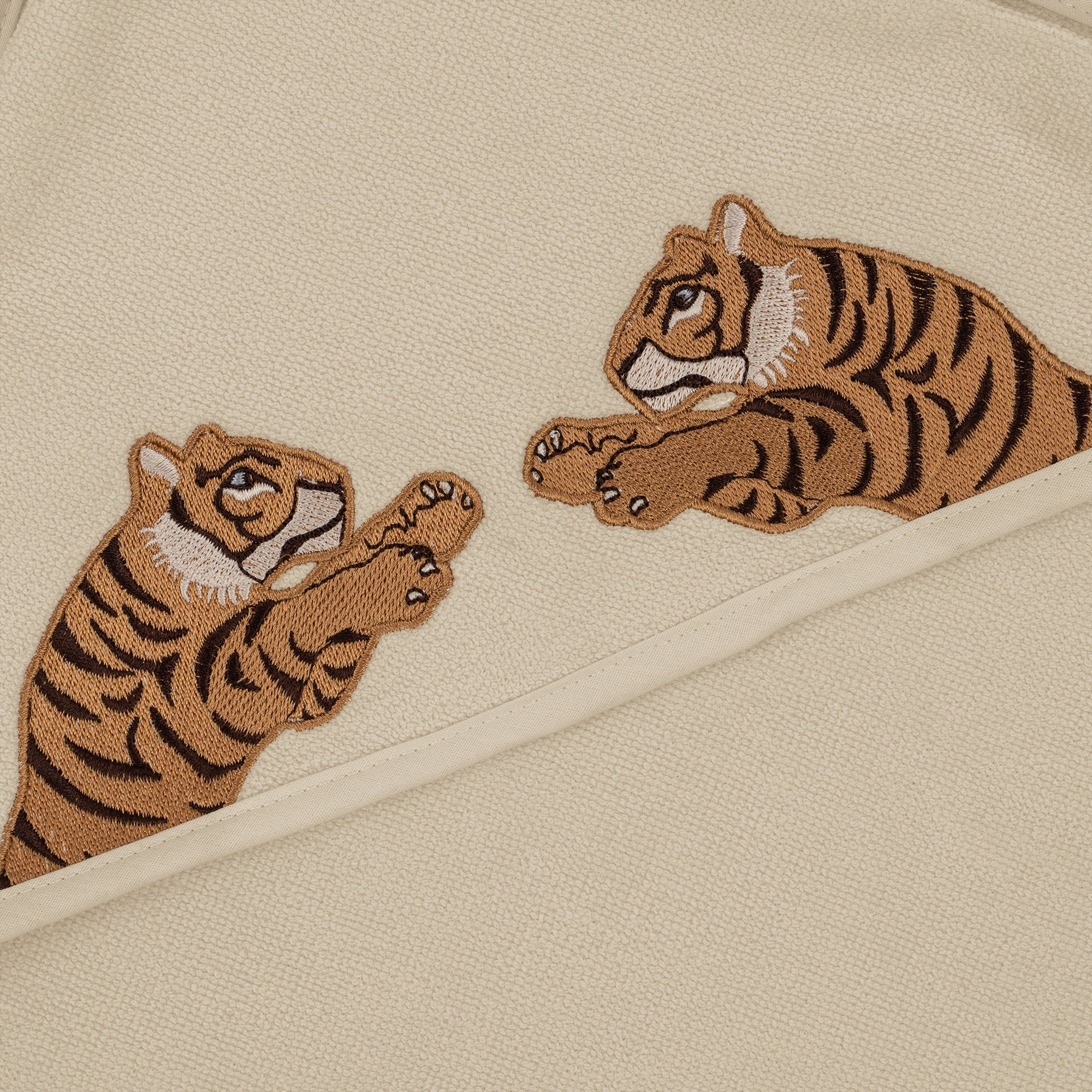Konges Sløjd - 連帽浴巾 - tiger