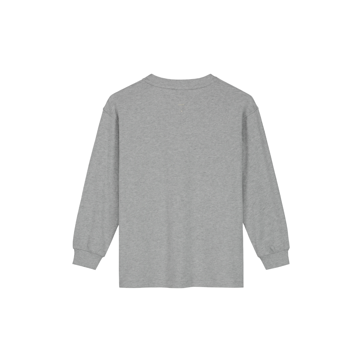 Gray Label - 口袋長袖Tee - Grey Melange