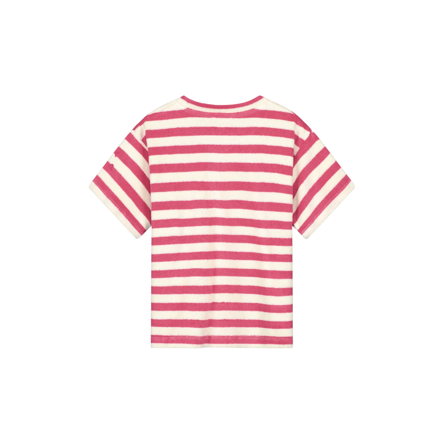 Gray Label - POP Oversized落肩短袖Tee - Cherry/Cream