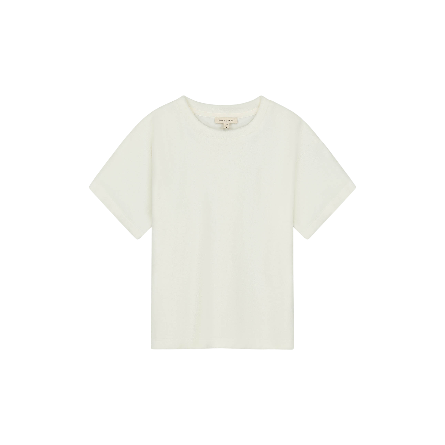 Gray Label - POP Oversized落肩短袖Tee - Cream