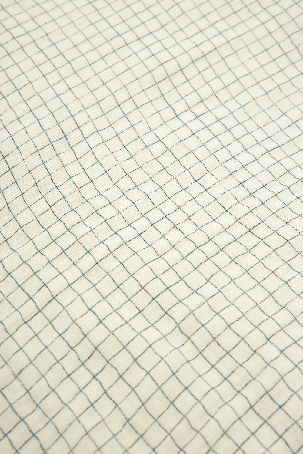 Nobodinoz - 有機棉兒童床套組 - Blue grid