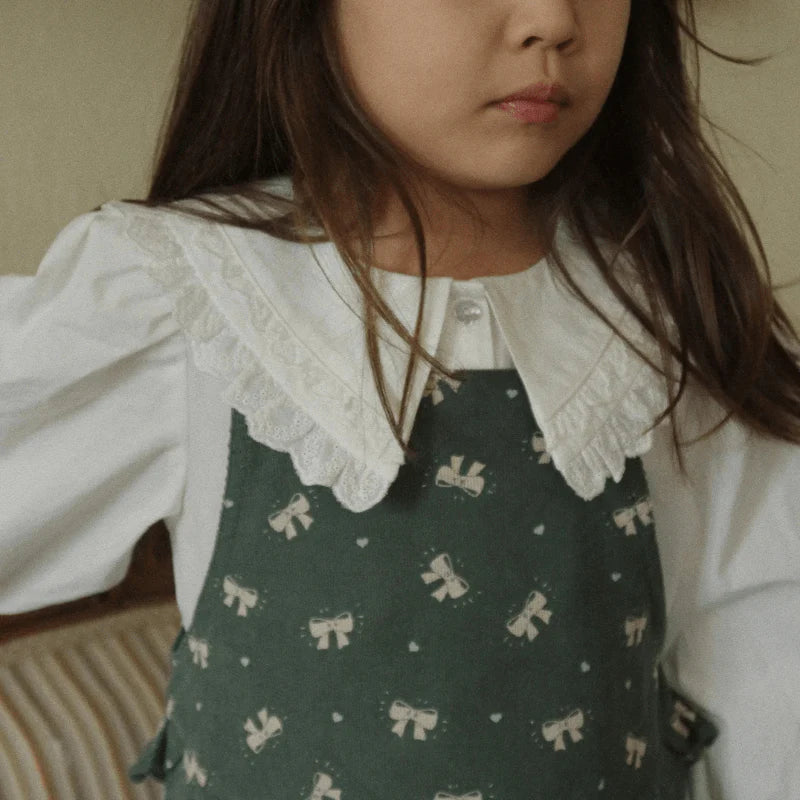 Konges Sløjd - 燈芯絨吊帶背心裙 - Boucle Hunter