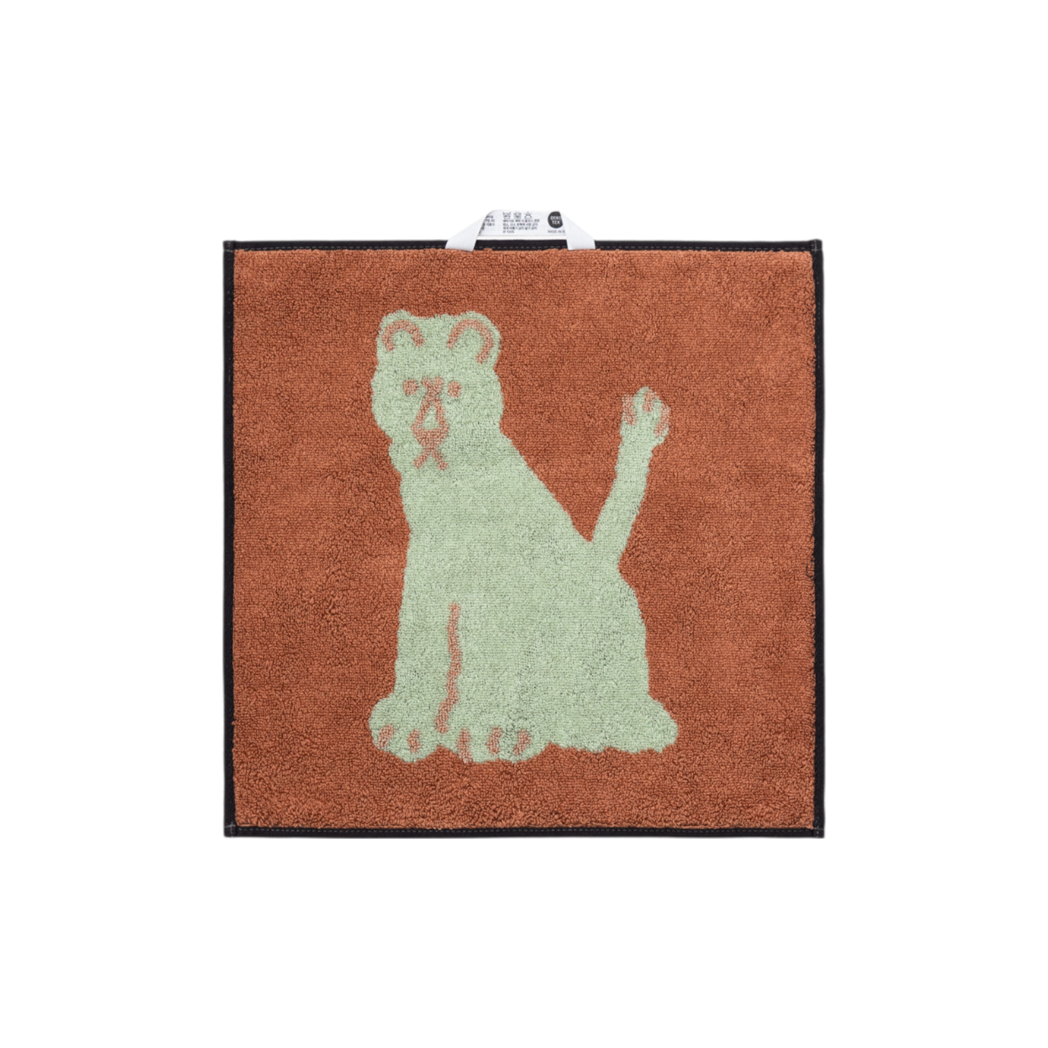WARMGREY TAIL - 純棉毛巾 34x34 - LIONESS MINT