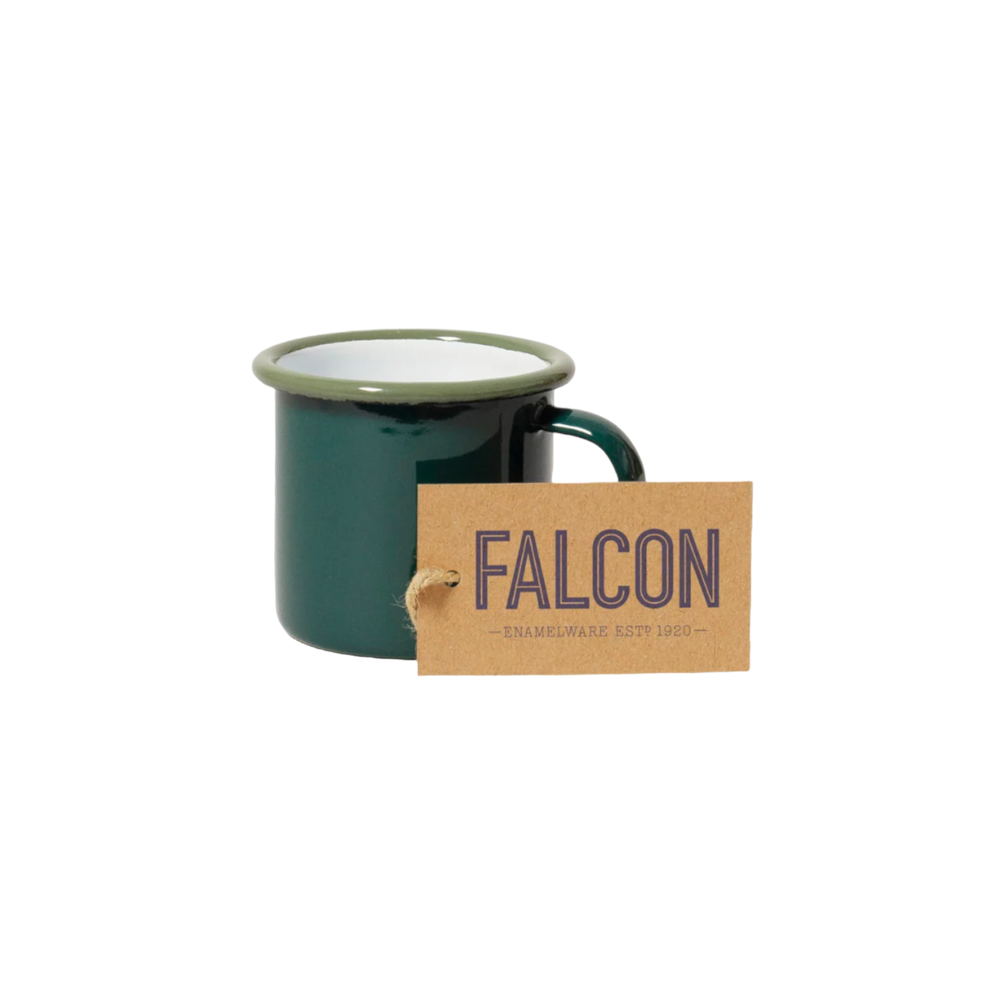 Falcon - 琺瑯Espresso咖啡杯 - Samphire Green