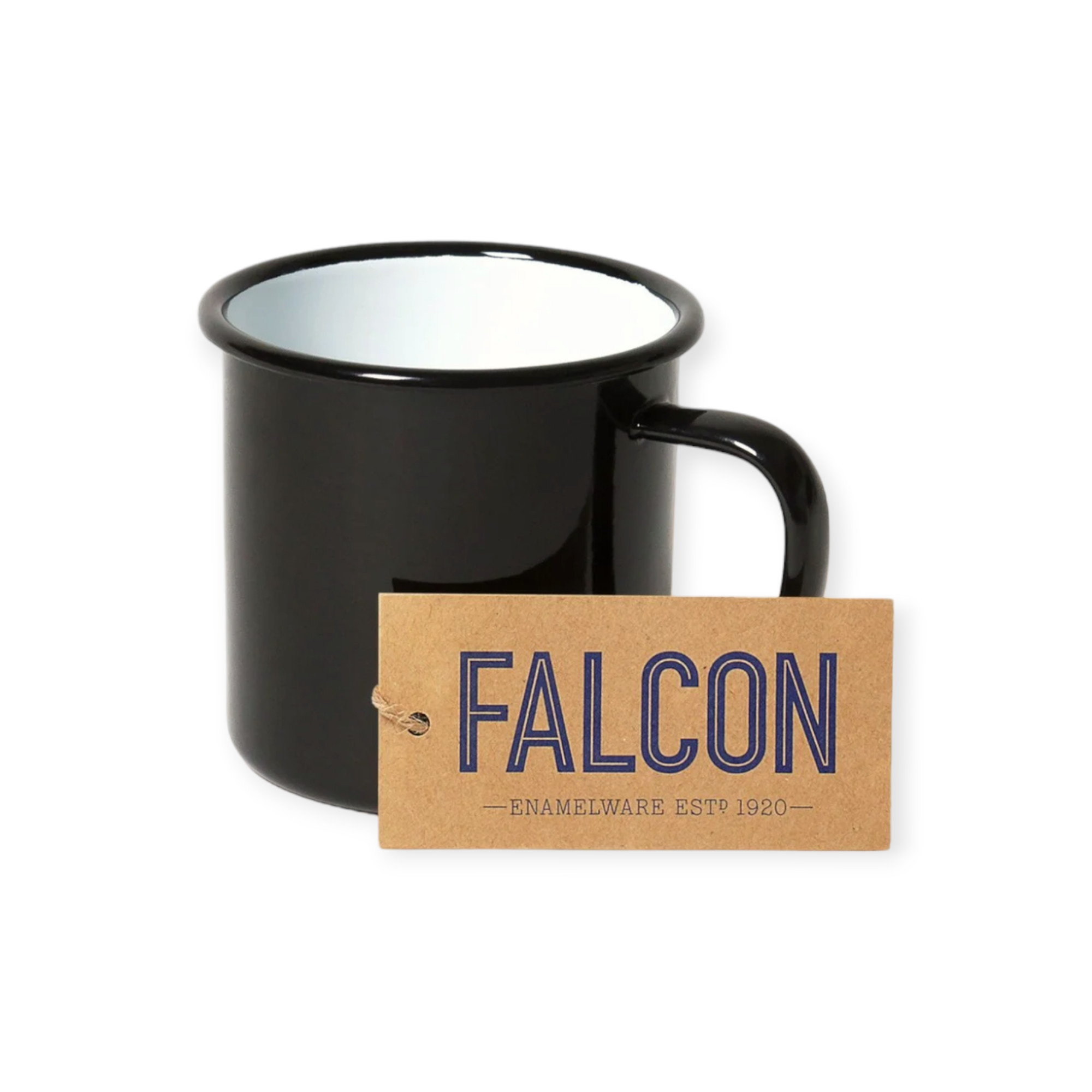 Falcon - 琺瑯馬克杯 - Coal Black