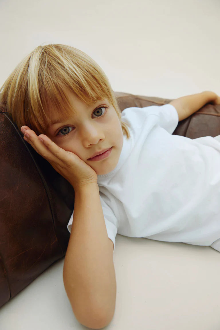 Gray Label - 有機棉短袖Tee - White