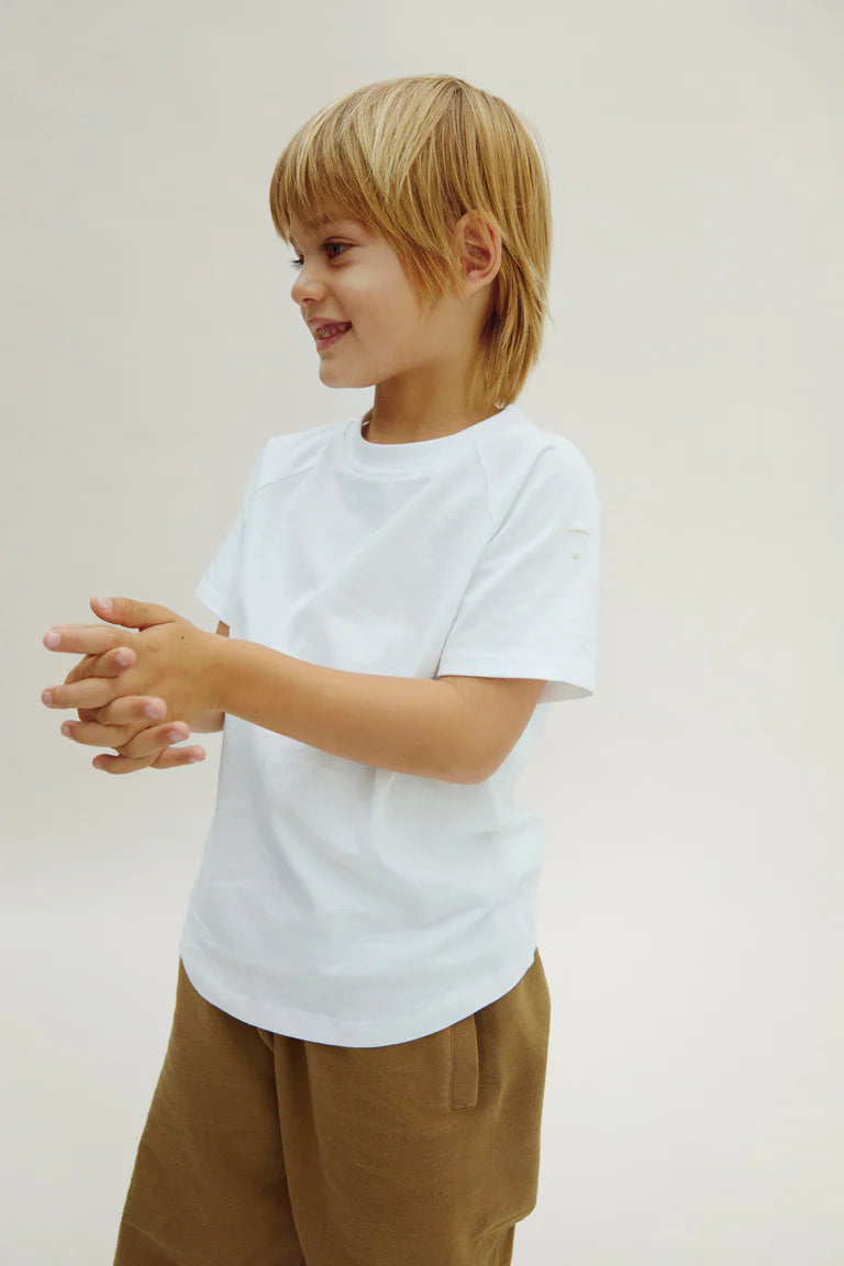 Gray Label - 有機棉短袖Tee - White