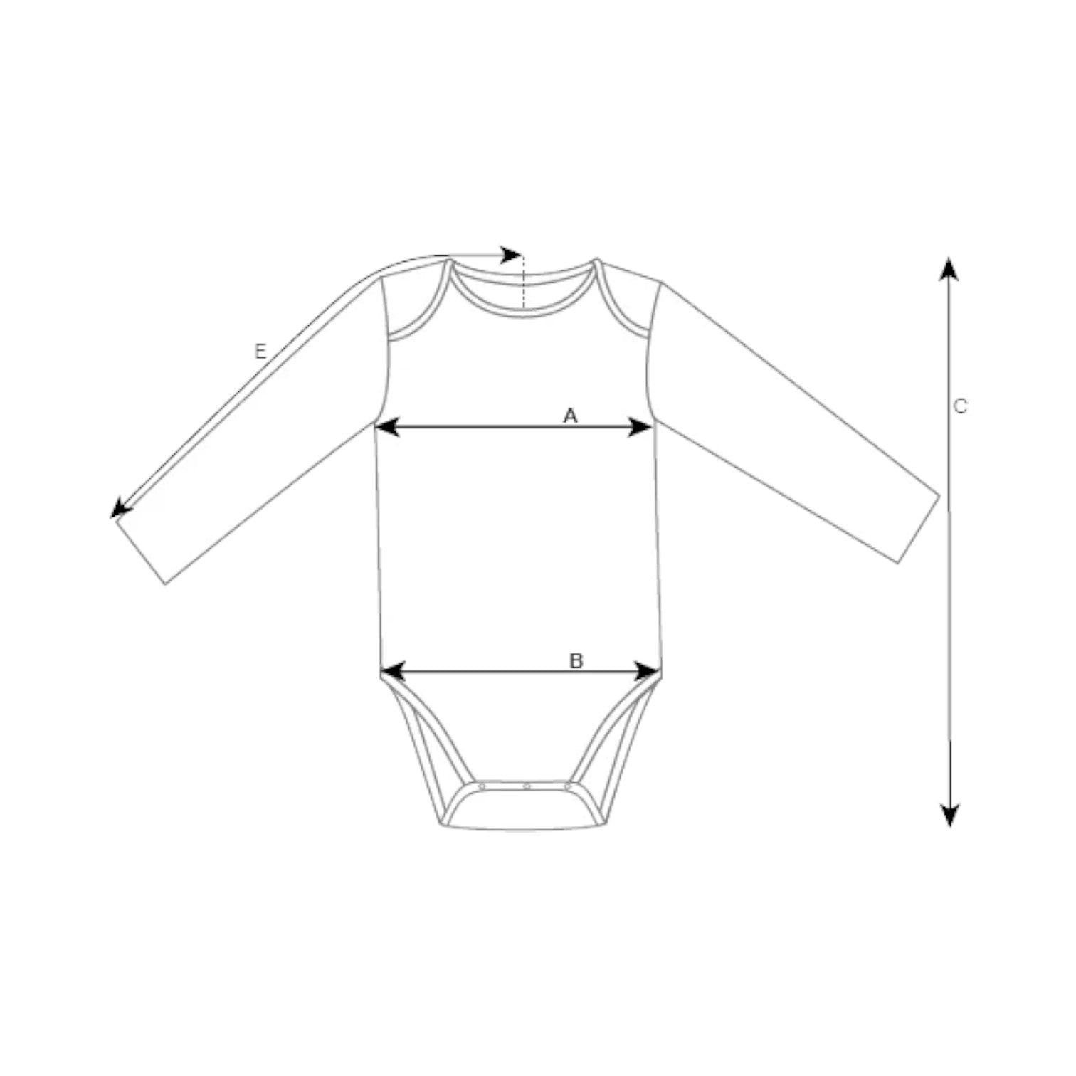 Gray Label - 長袖包屁衣 - Pirate Black/Cream