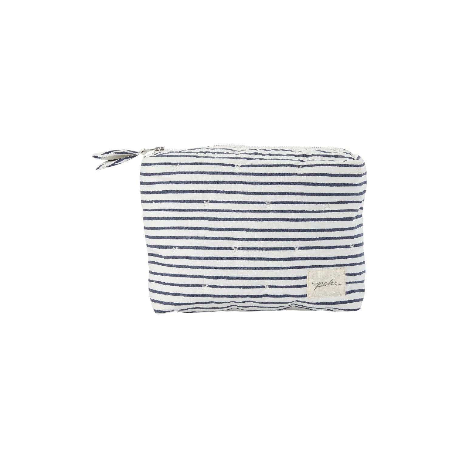 Pehr - 有機棉隨身收納包 (兩個尺寸) - Ink Blue