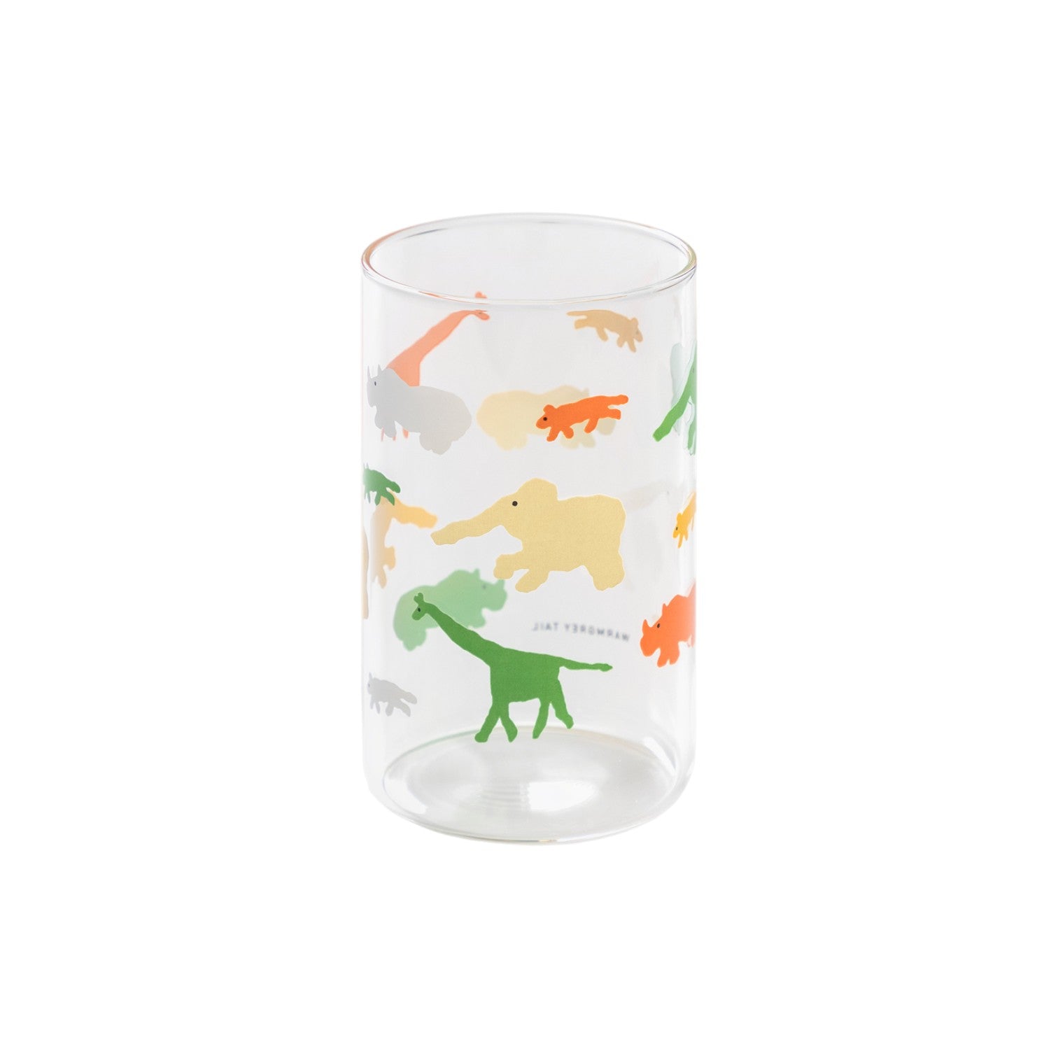 WARMGREY TAIL - 耐熱玻璃杯 - Savanna tropical