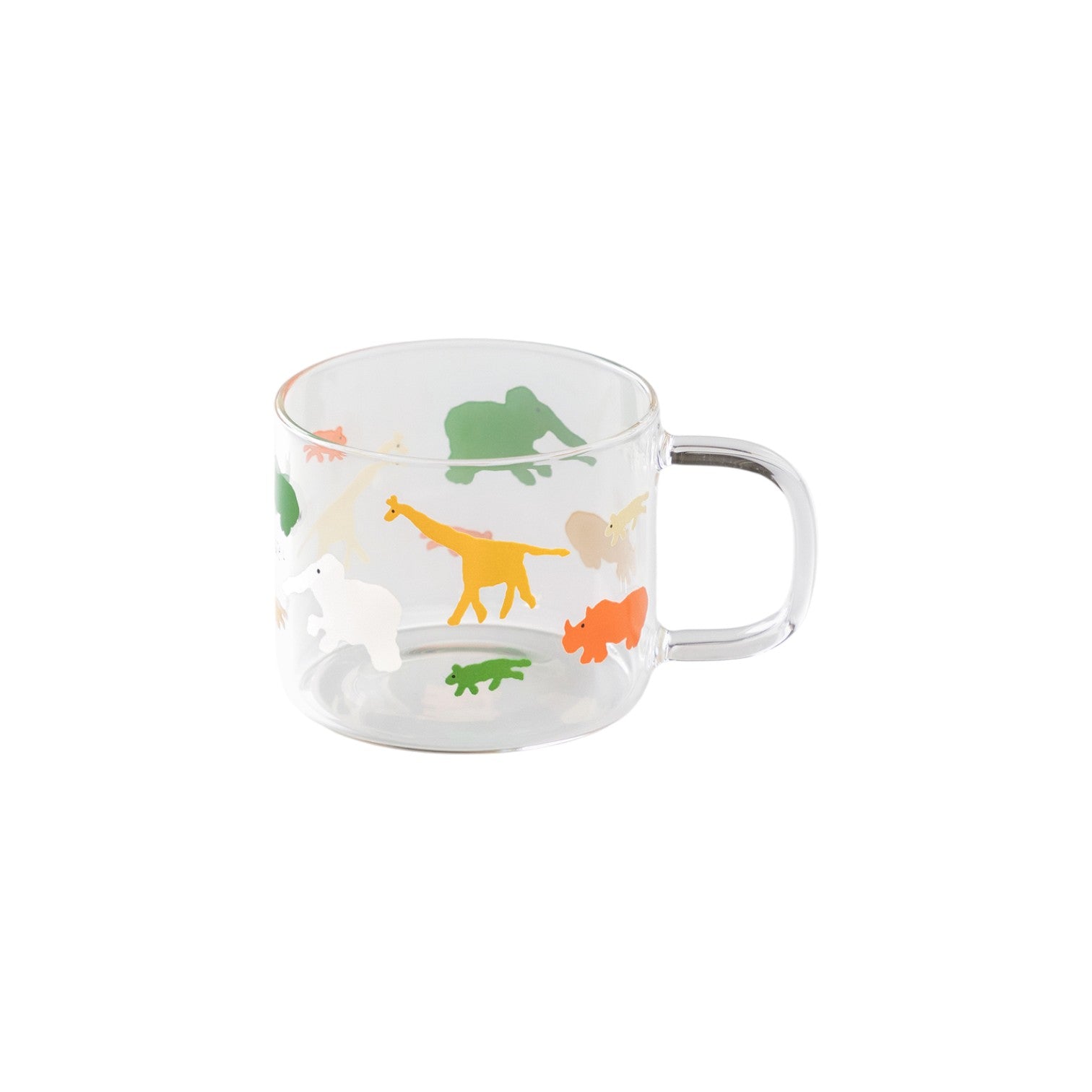 WARMGREY TAIL - 耐熱玻璃杯 - Mini savanna tropical