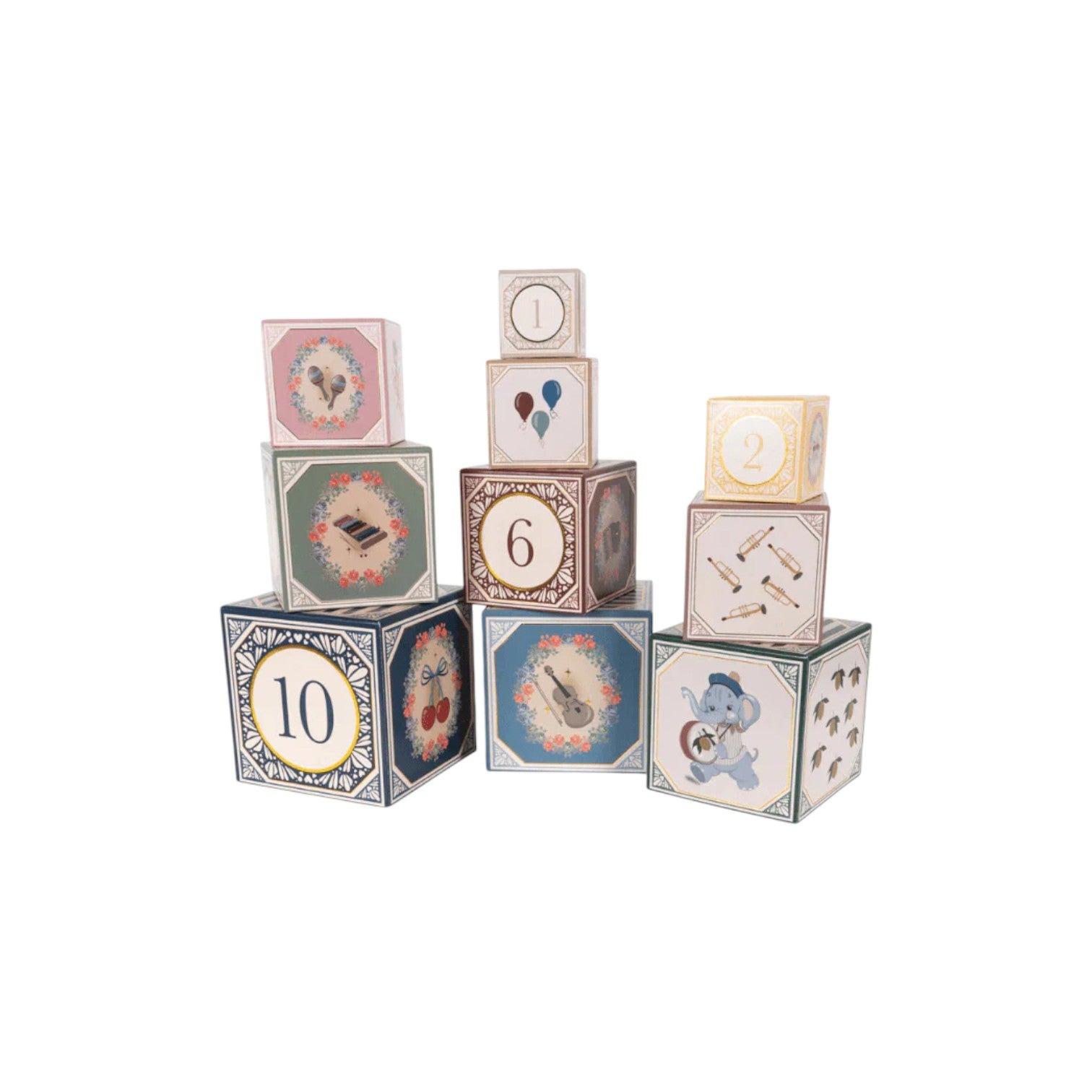 Konges Sløjd - 堆疊積木盒 - multi