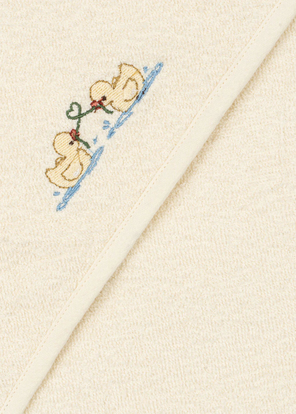 Konges Sløjd - 連帽浴巾 - antique white