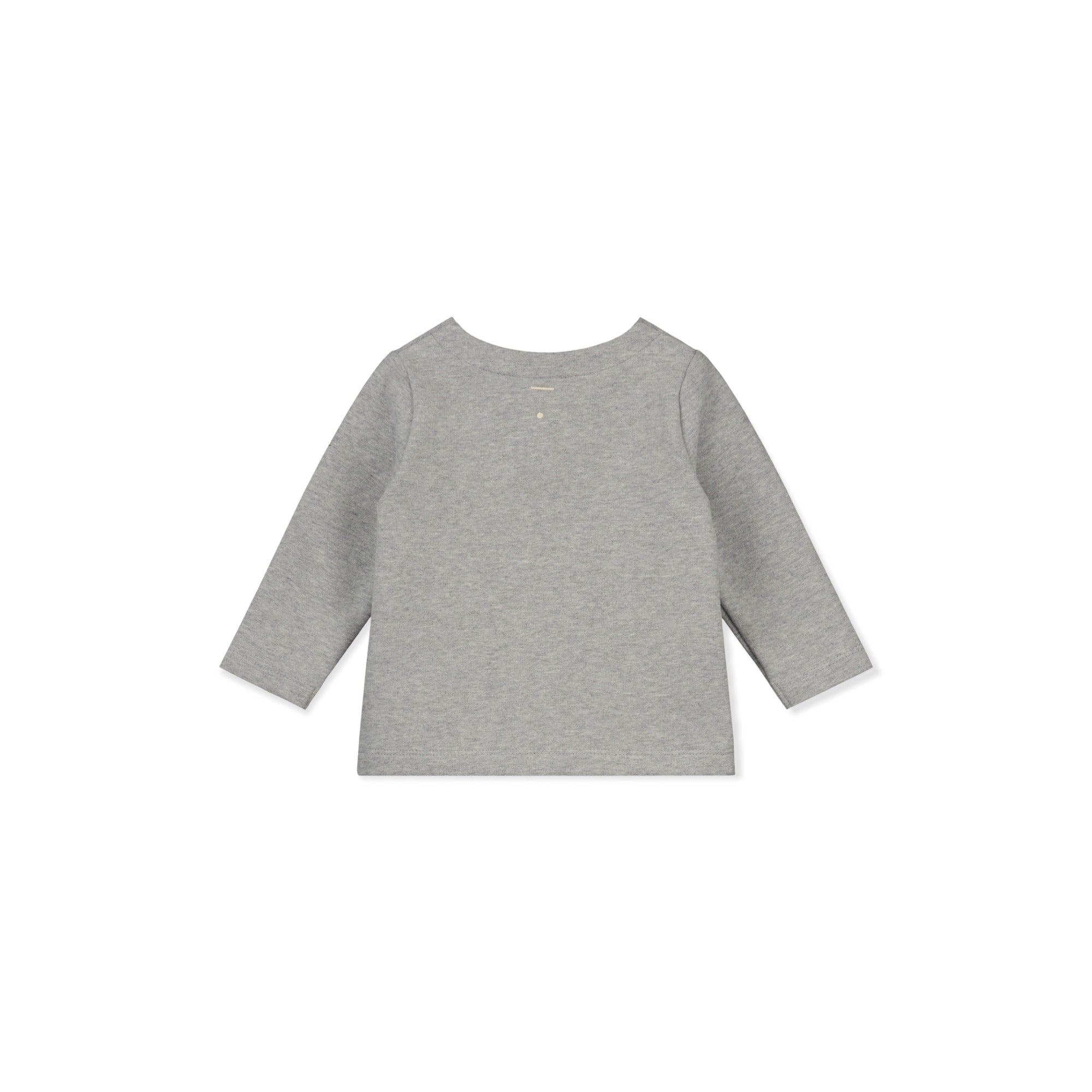 Gray Label - 寶寶刷毛開襟衫 - Grey Melange