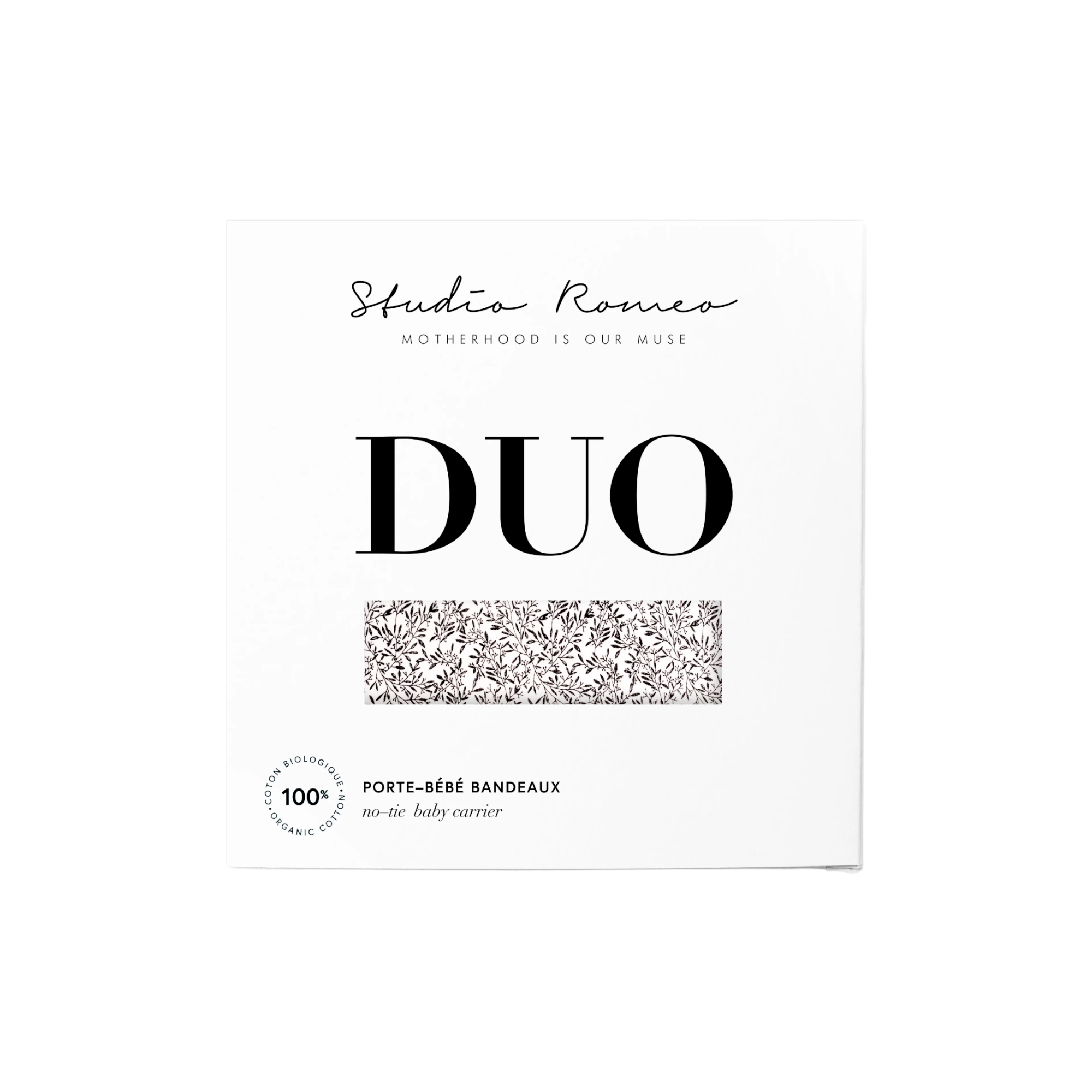 Studio Romeo - Duo 有機棉彈性揹巾 - Flow