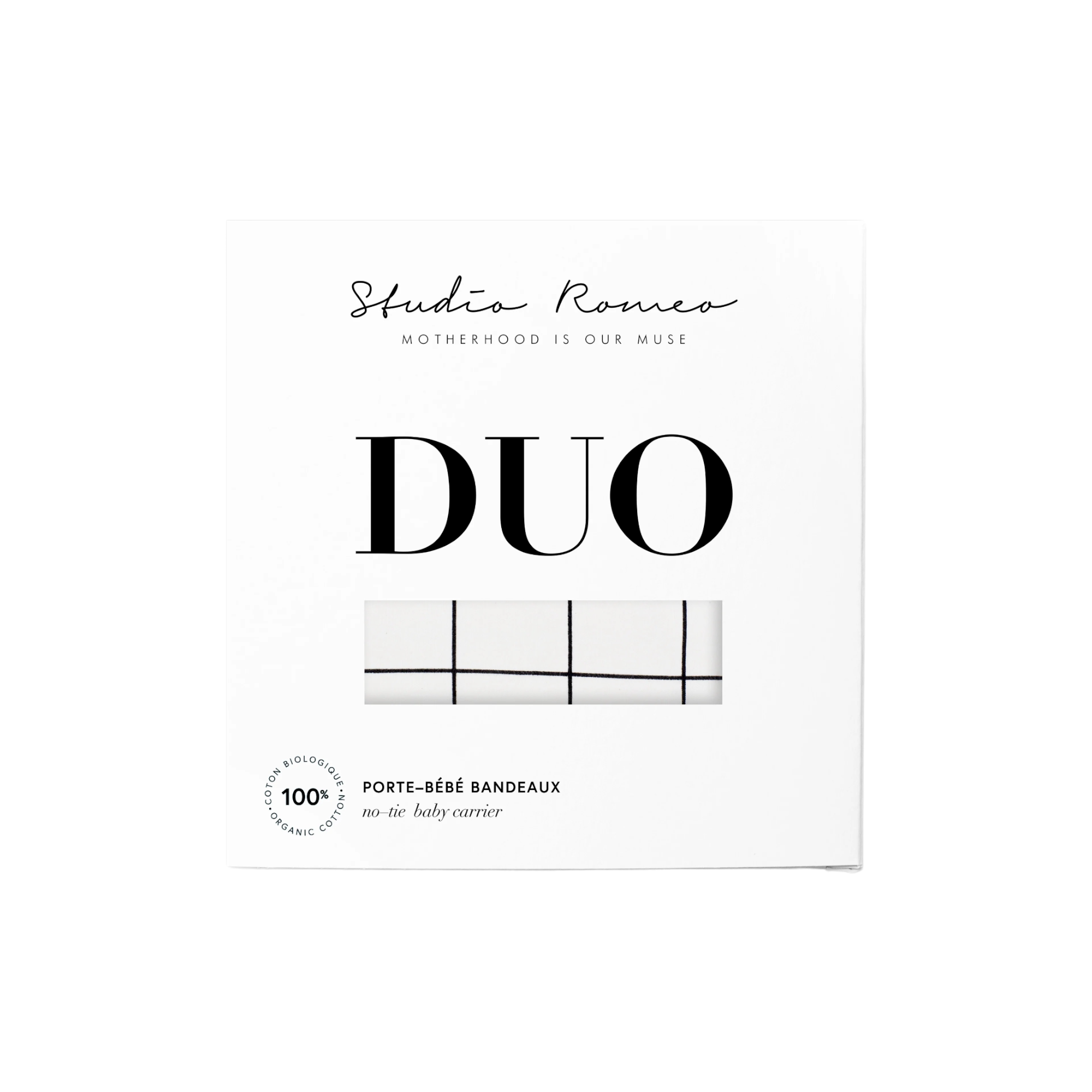Studio Romeo - Duo 有機棉彈性揹巾 - Geometric