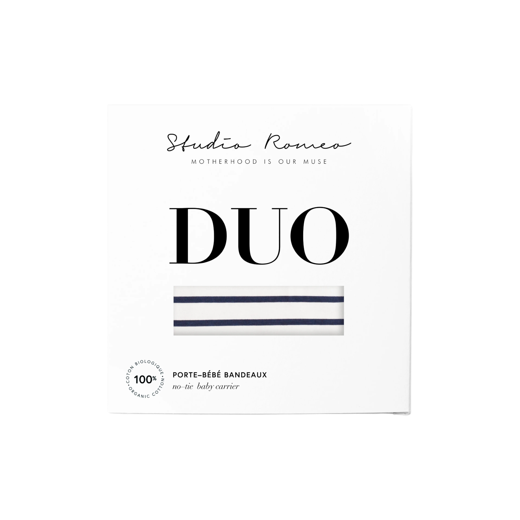 Studio Romeo - Duo 有機棉彈性揹巾 - Marin