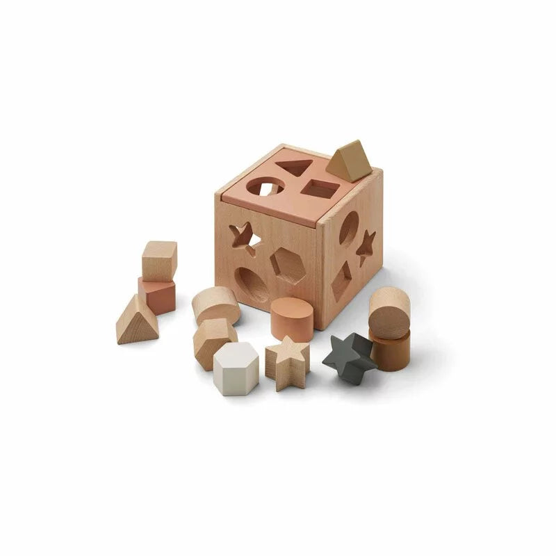 Liewood - 智能積木配對模型盒  - rose multi mix