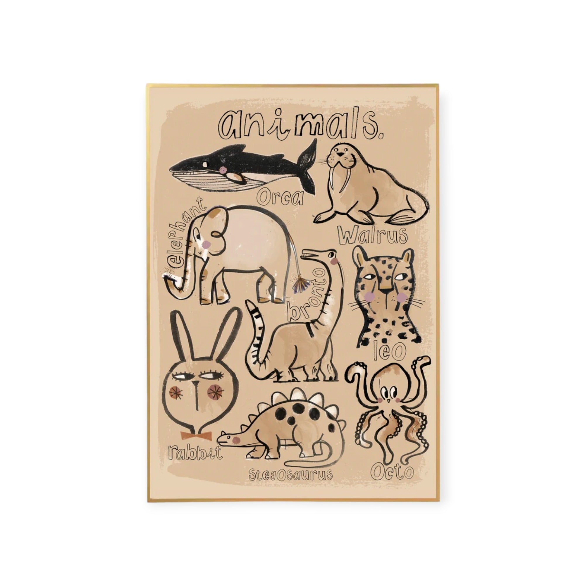 Studio Loco - 海報 - Animal Collection