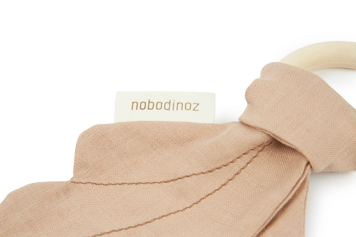 Nobodinoz - 法國亞麻固齒器 - sand